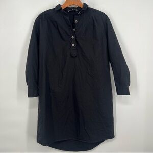 Pomander Place from Tuckernuck Black Polly Button-Up Tunic Dress